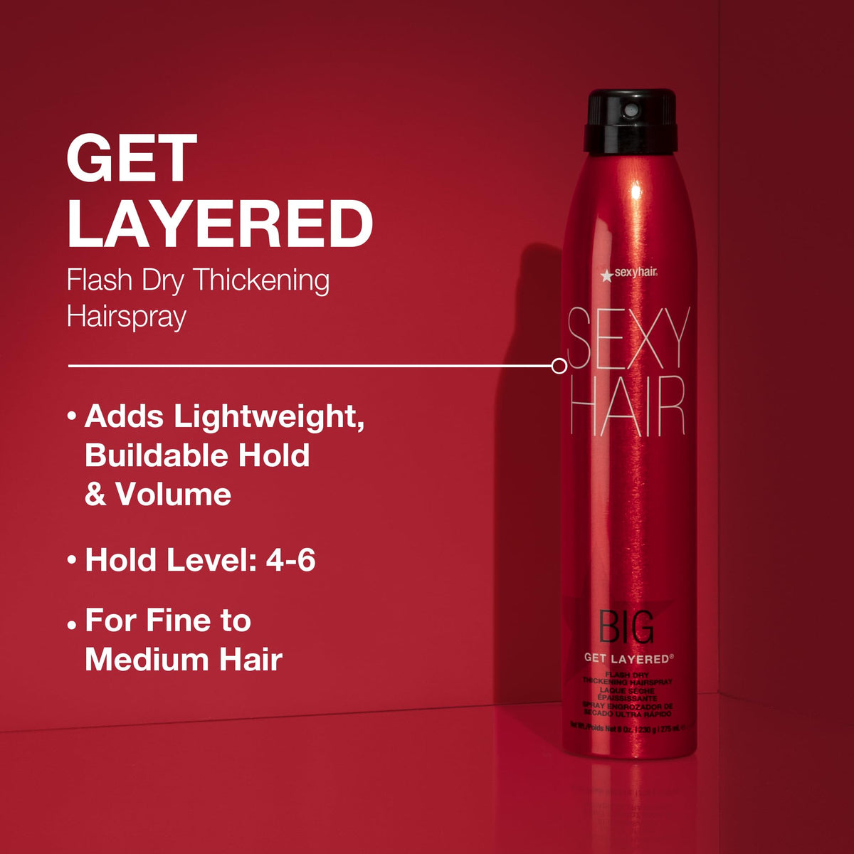 8 Oz Thickening Hairspray N41054