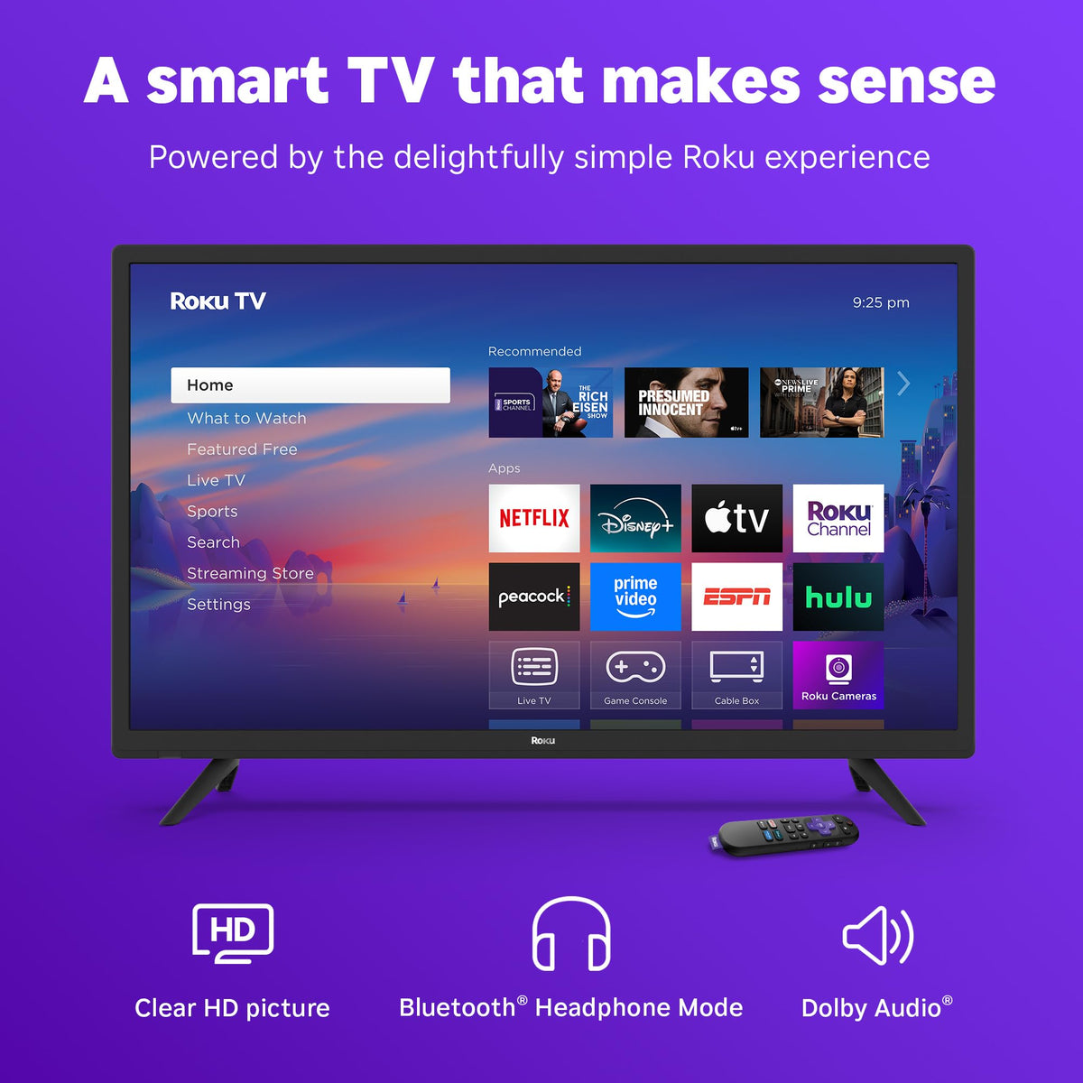 32-Inch 720p HD LED Smart TV C76694