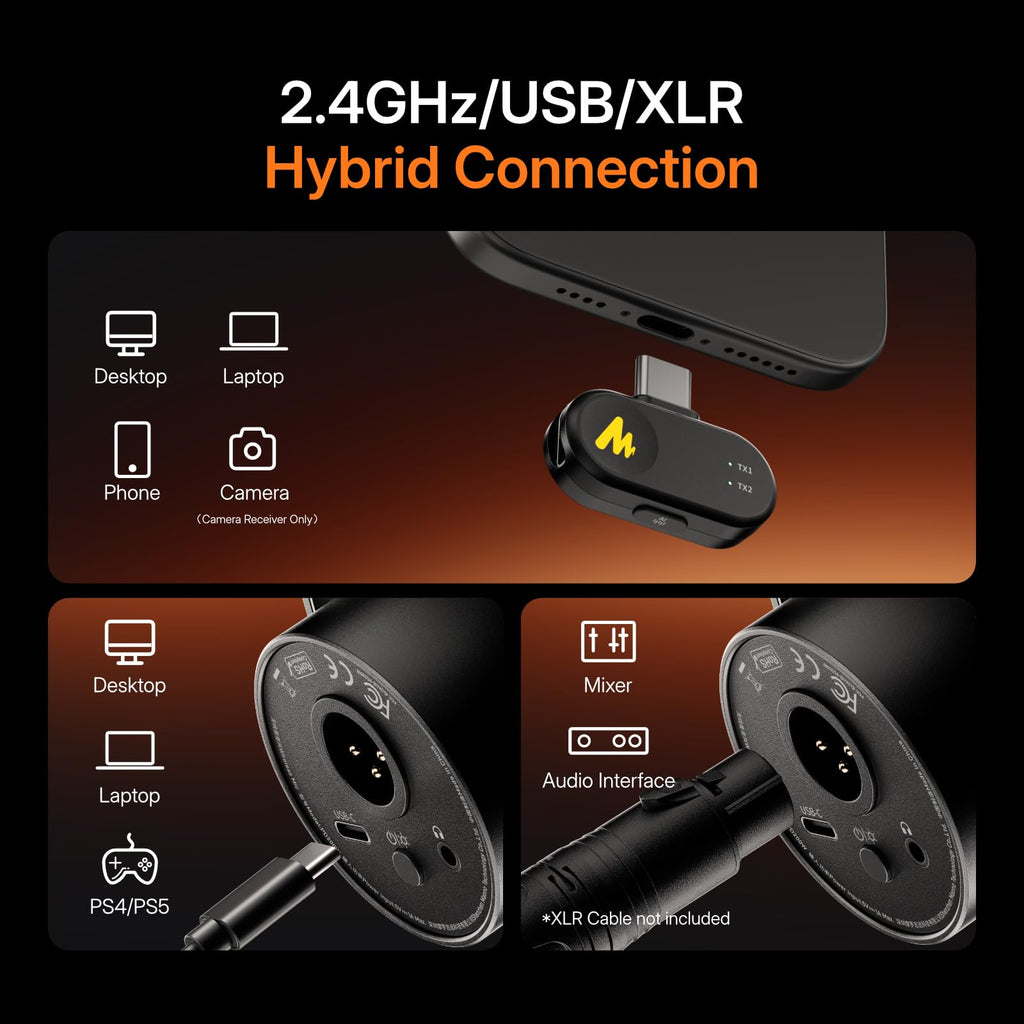 Hybrid Wireless Podcast Microphone U958751