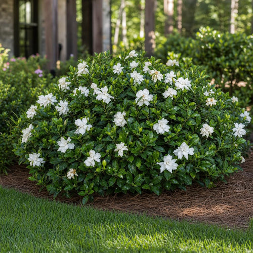 2 Extra Large 3 Gallon Frostproof Gardenia Jasminoides Fragrant Evergreen Shrub A752740
