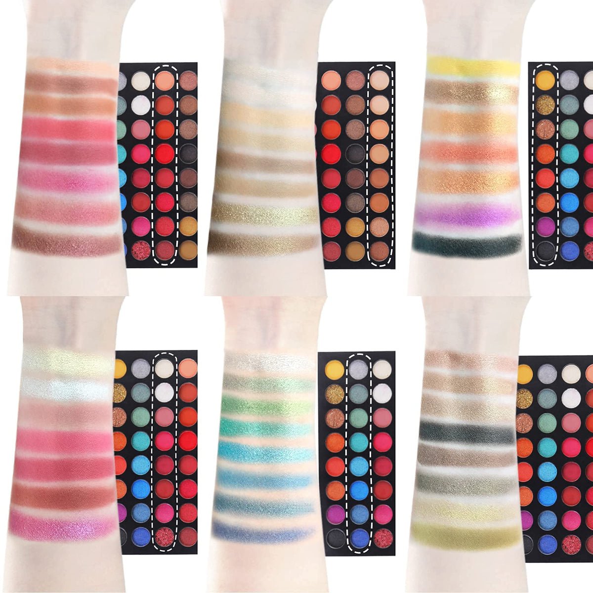 48 Colors Shimmer Glitter Eyeshadow Palette A295