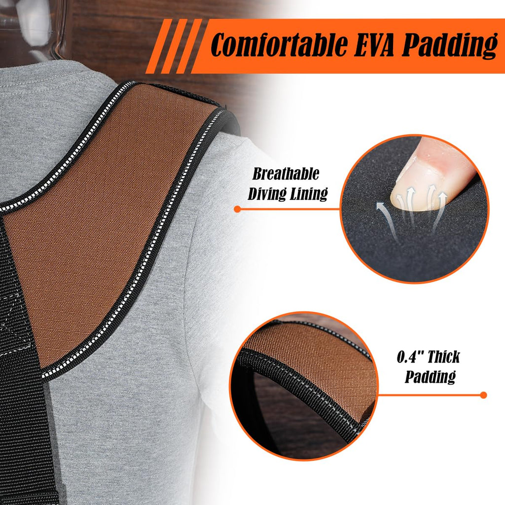 39-Pocket Heavy-Duty Tool Belt With Suspenders Q18831