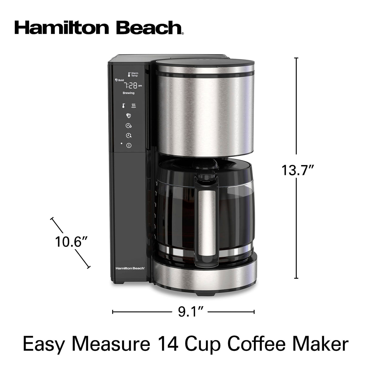 14 Cup Programmable Drip Coffee Maker P228