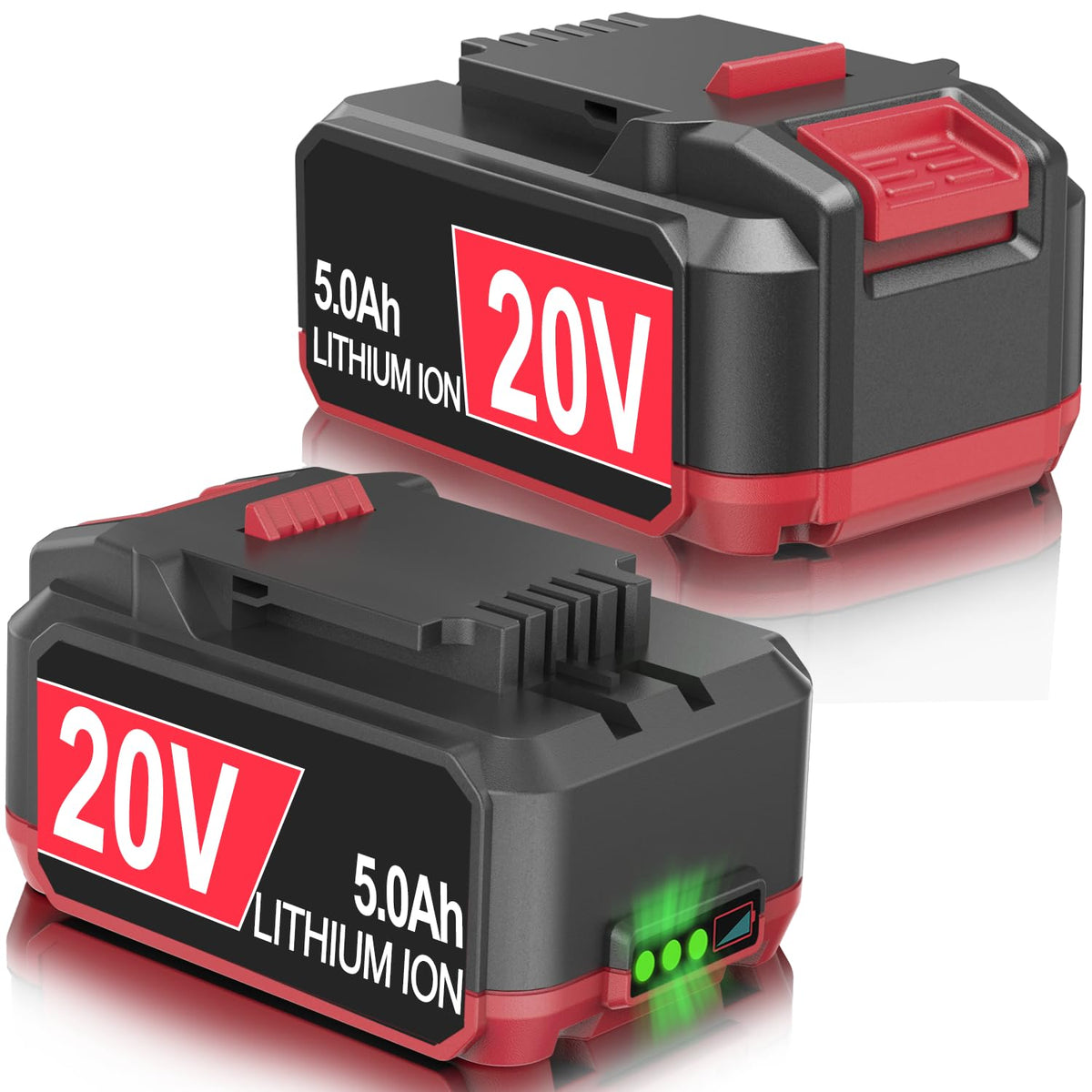 2 Pack Replacement 20V Battery 5Ah S590430