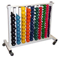 Neoprene Dumbbell Set with Rack N733