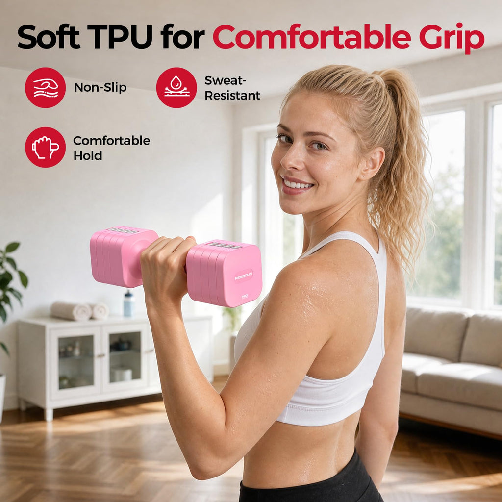5-in-1 Adjustable Dumbbell Set X975690