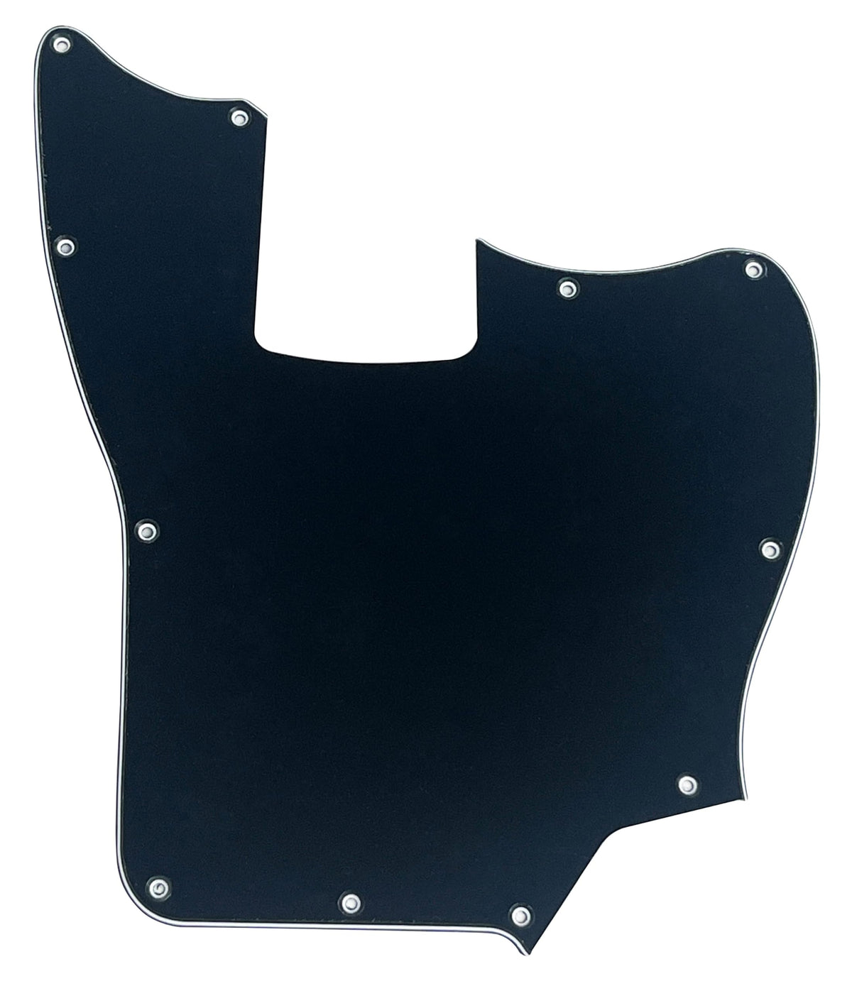 Black 3 Ply Guitar Pickguard L1967