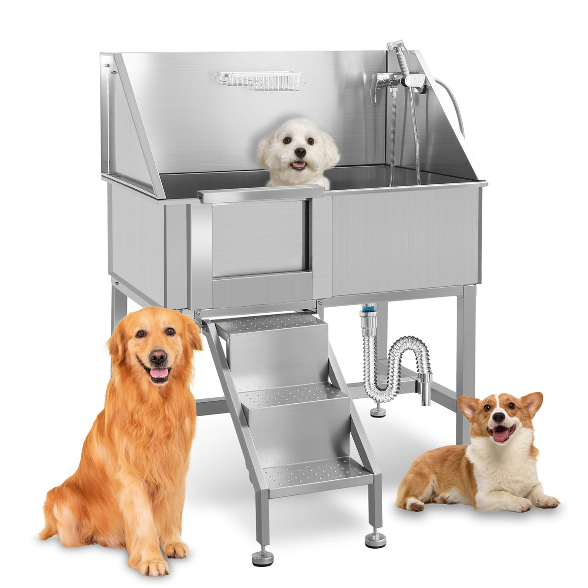 Stainless Steel Dog Grooming Station Q750895