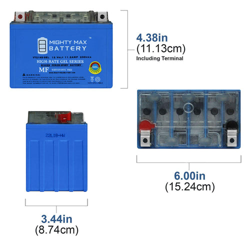 12V 11.2Ah GEL Battery W4161