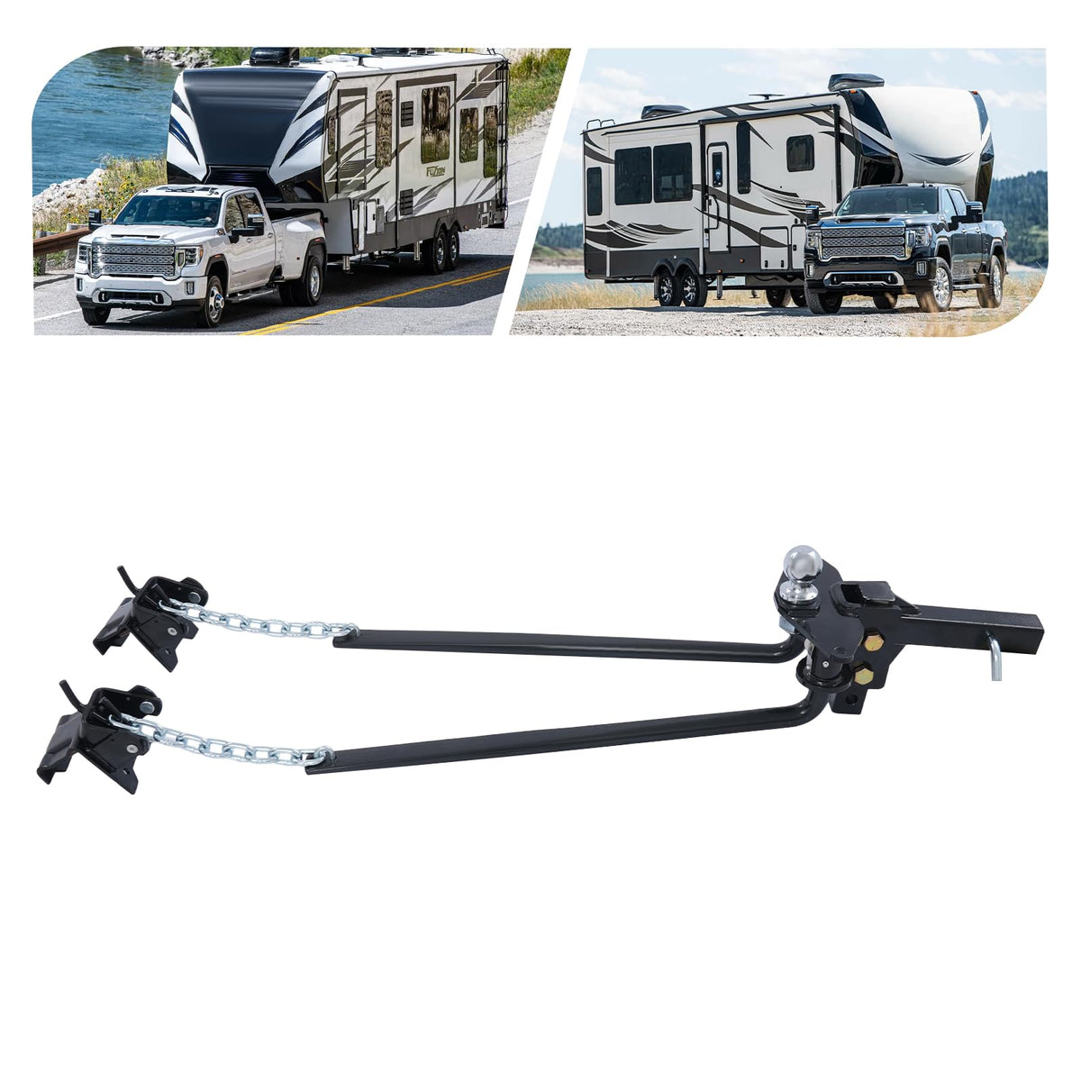 14000Lbs Weight Distribution Hitch with Sway Control L399881