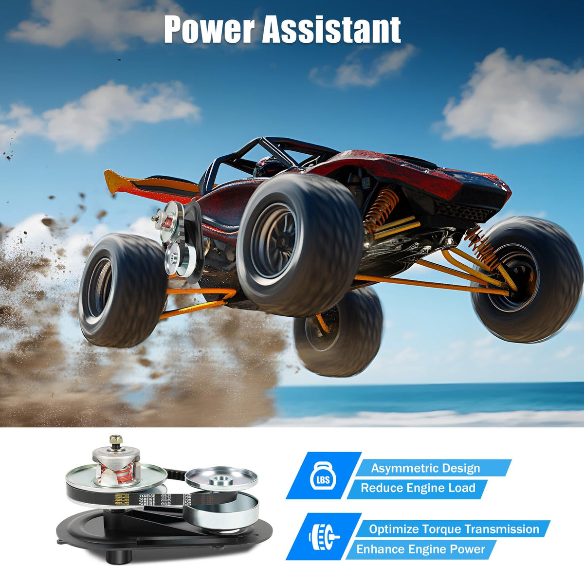40 Series Torque Converter Kit, 3/4 Inch Driver 10 Tooth and 12 Tooth Chain Drive L788