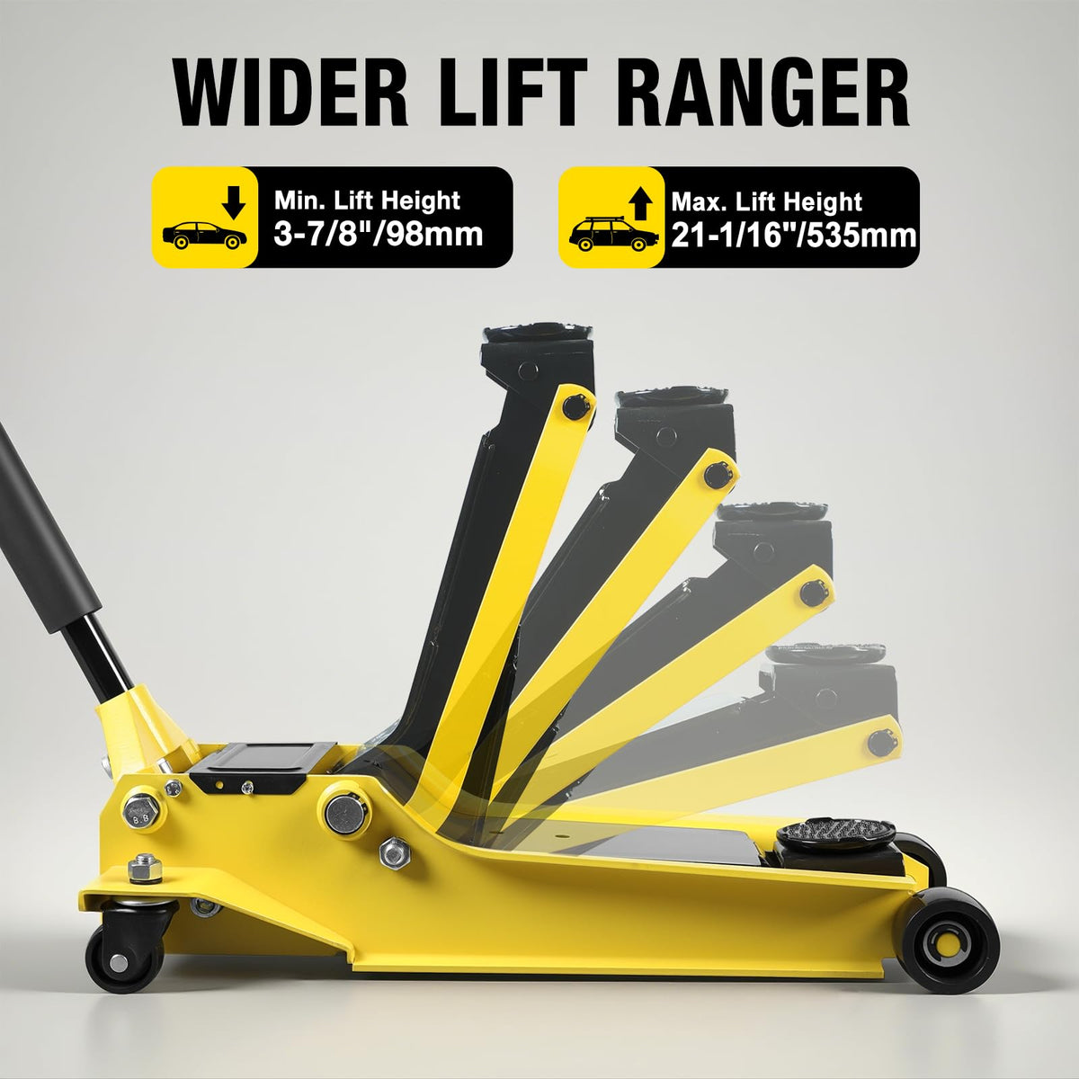 3.5 Ton Low Profile Hydraulic Floor Jack I98934