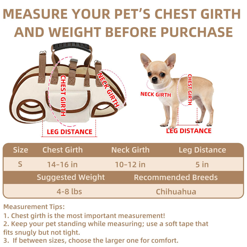 Breathable Detachable Dog Carrier Backpack with Adjustable Straps Z6974