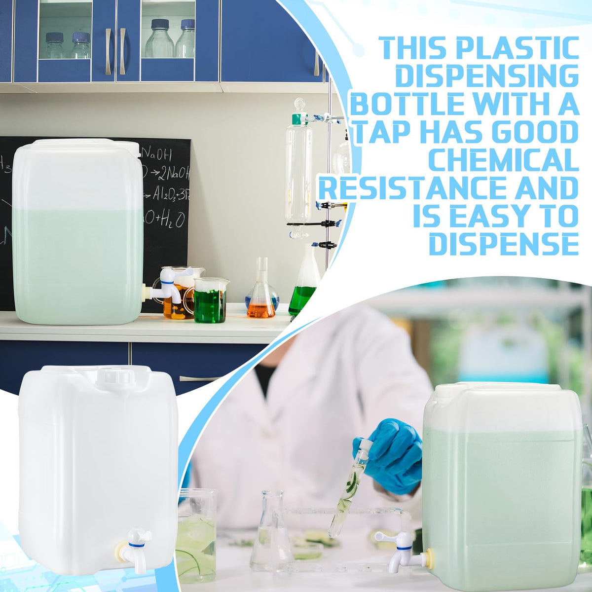 5.3 Gallon Plastic Water Dispenser with Spigot F95247