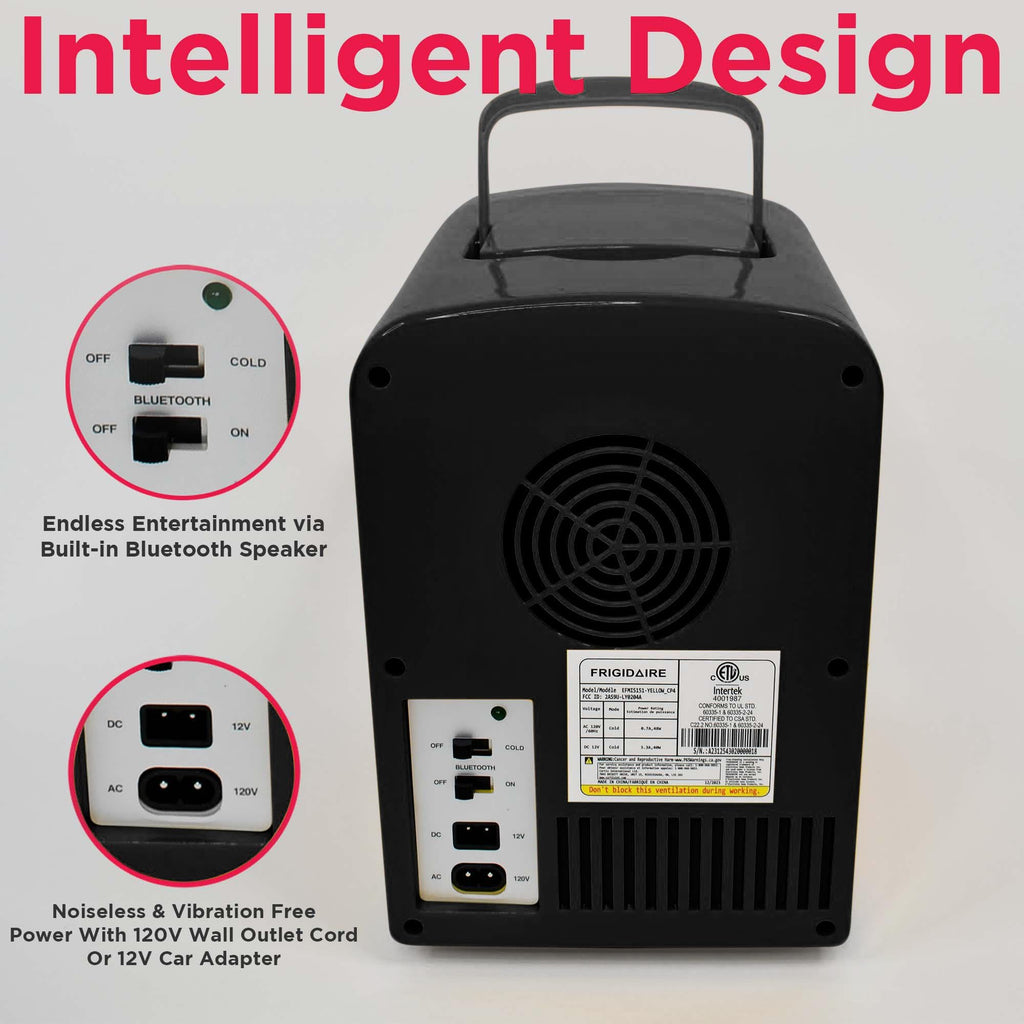 6 Can Retro Mini Portable Personal Fridge/Cooler F4353