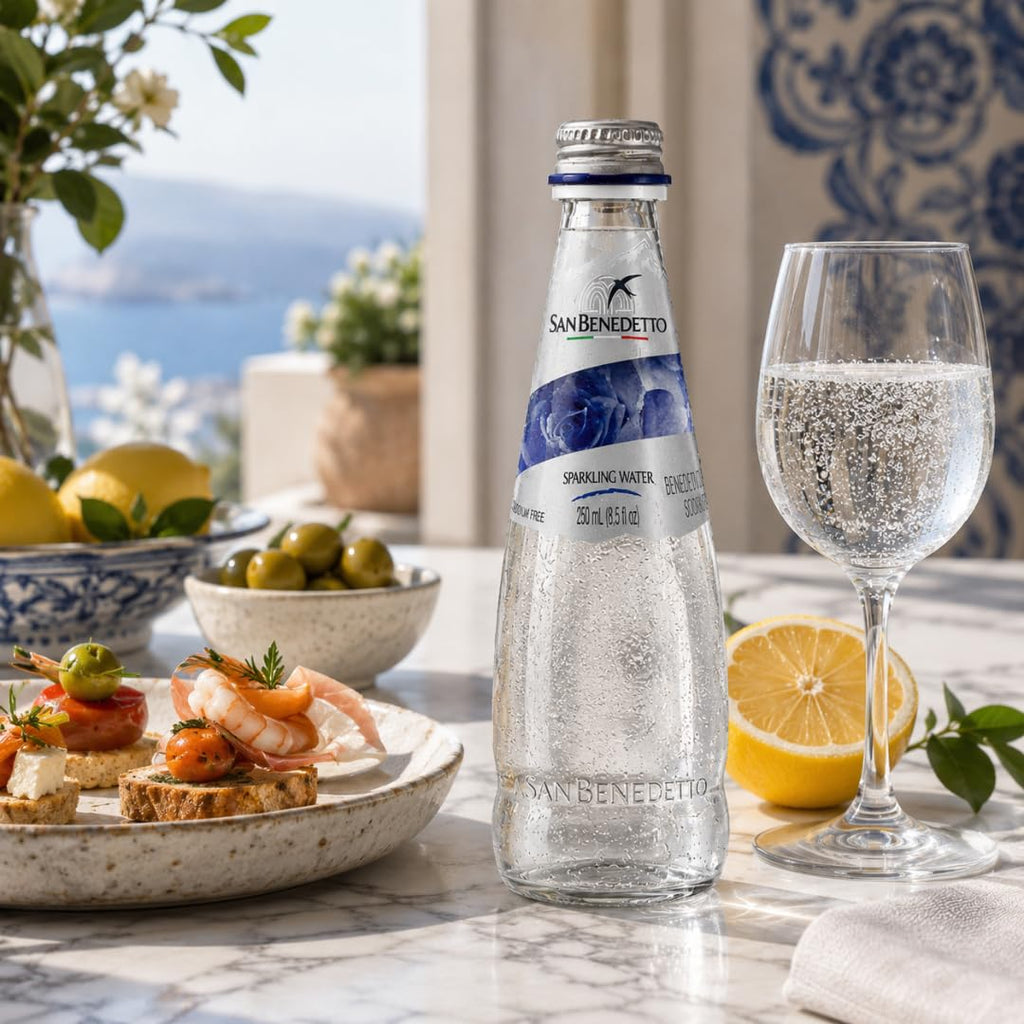 Sparkling Mineral Water 250 mL Glass Bottles 12 Count G4272