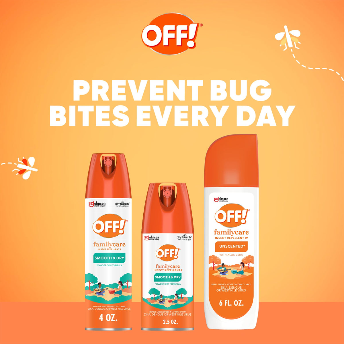 Insect & Mosquito Repellent Bug Spray 4 oz 2-Pack P85086