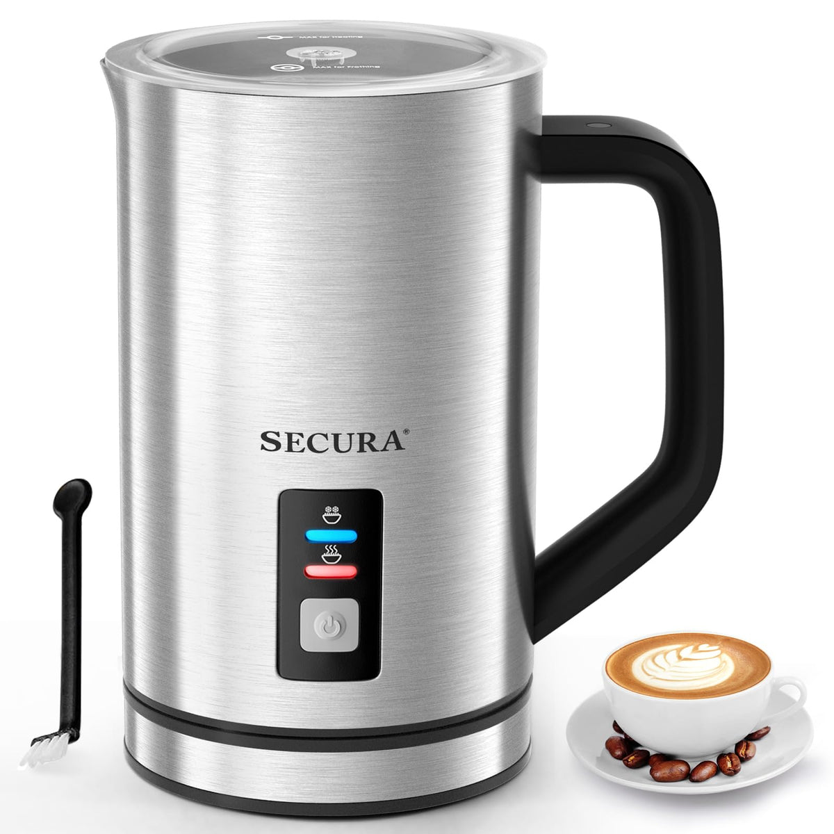 8.4oz Stainless Steel Milk Frother K6192