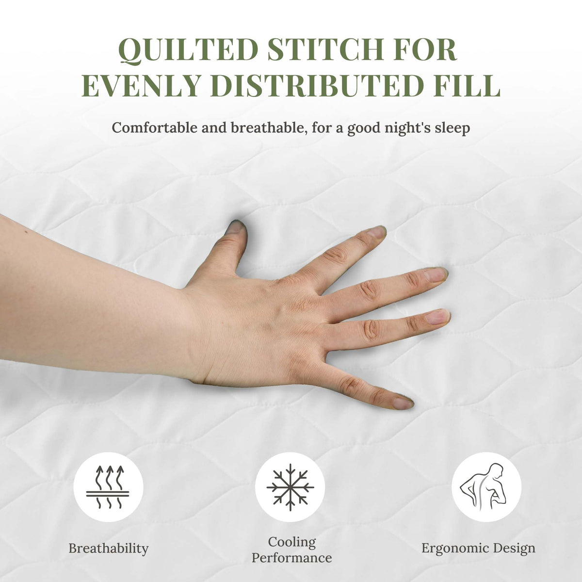 5 Inch Twin Size Memory Foam Mattress A82832