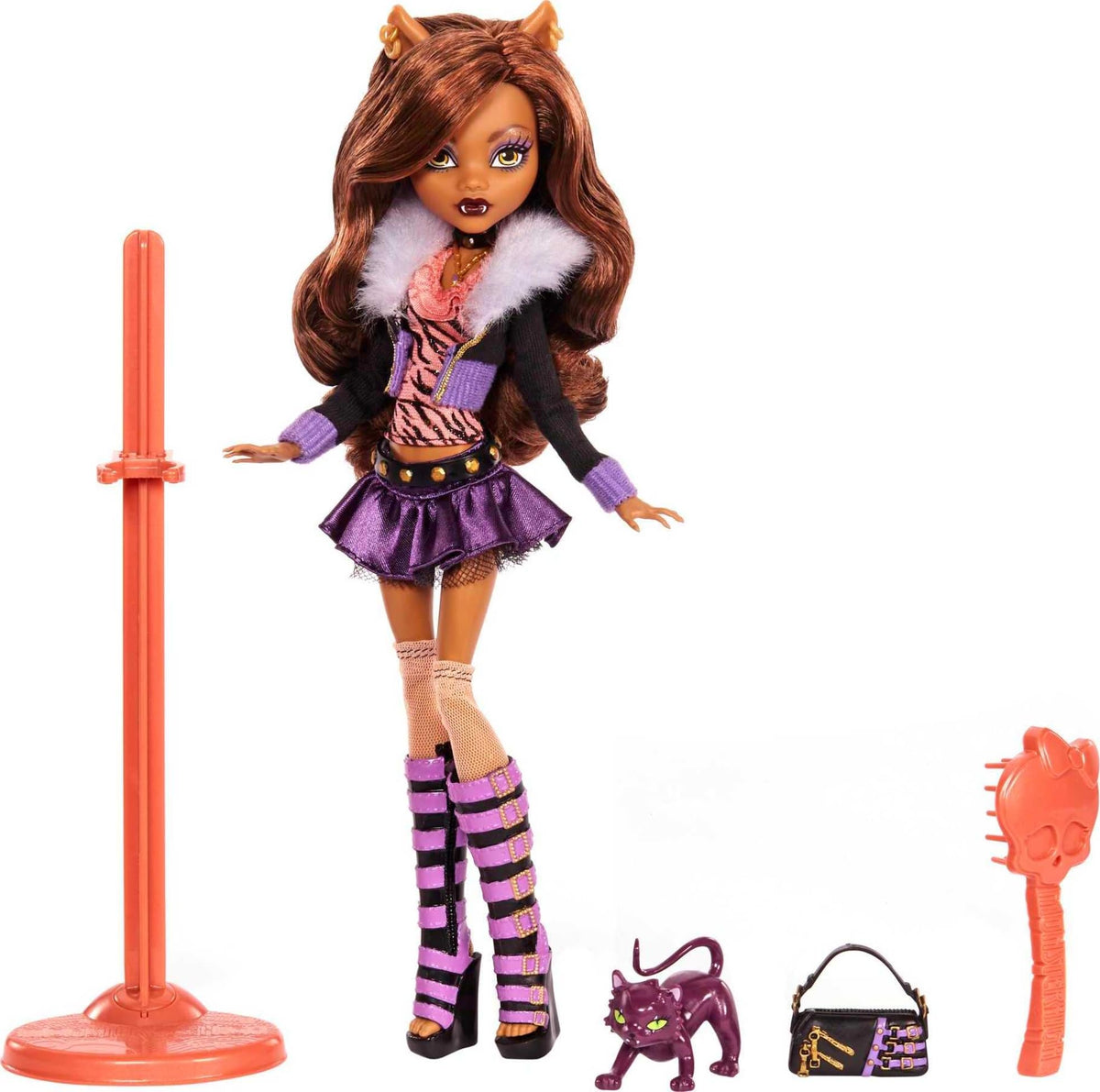 Reproduction Doll with Pet, Display Stand & Accessories U3193