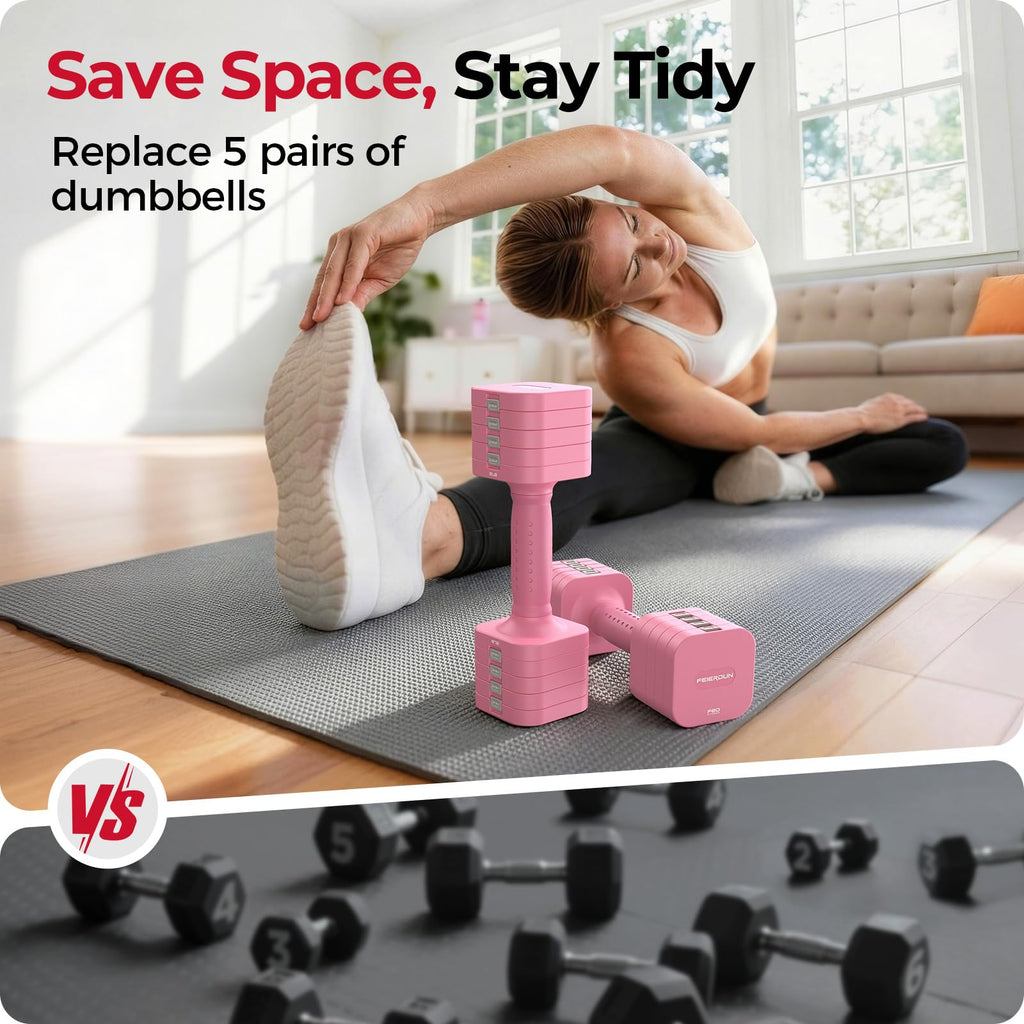 5-in-1 Adjustable Dumbbell Set X975690