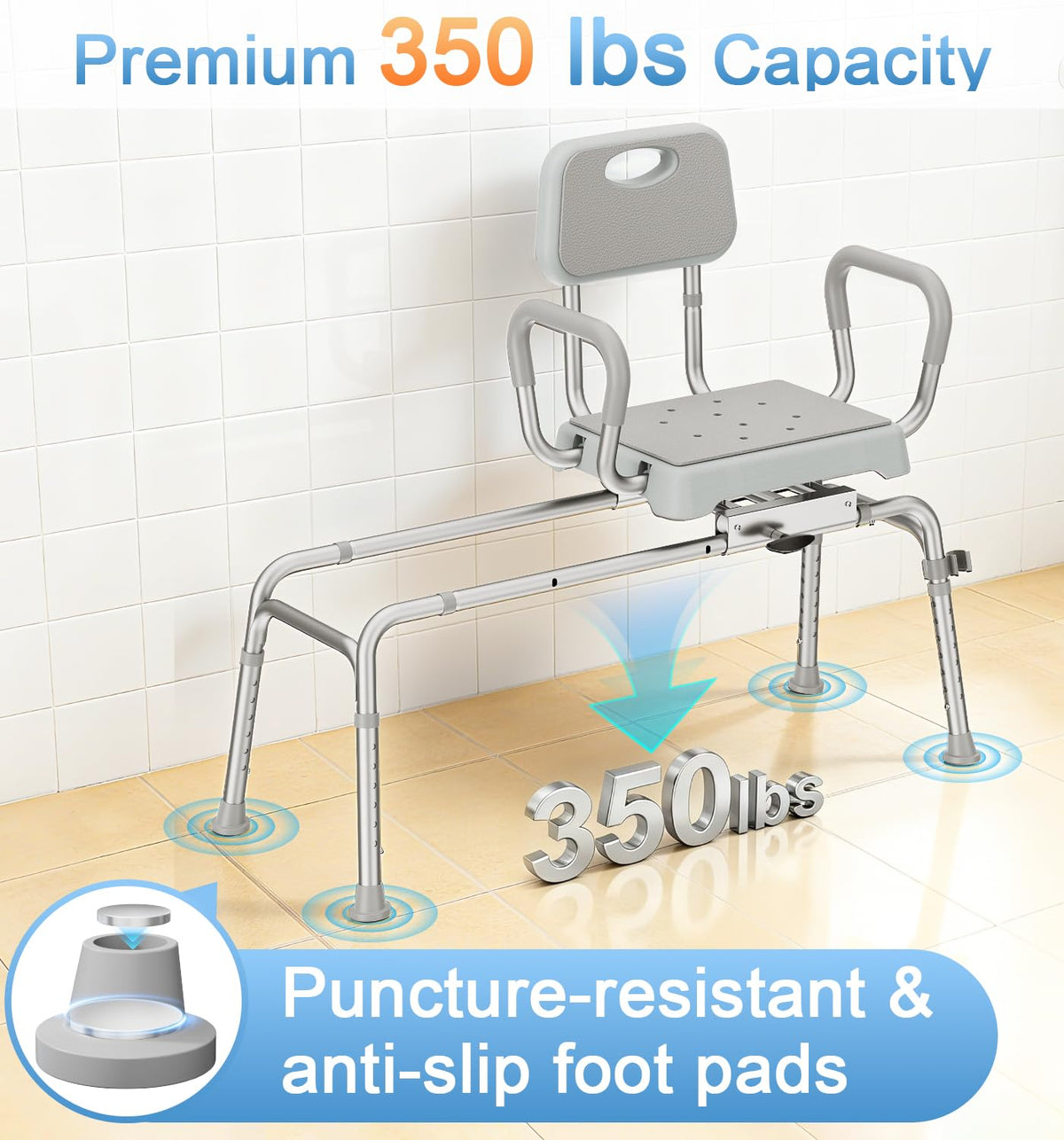 Sliding Shower Chair Q5459