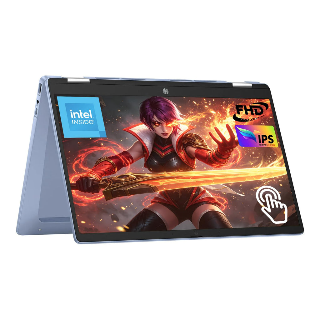 14" 2-in-1 Touch Laptop Intel N100 4GB RAM 64GB Chrome OS G8233