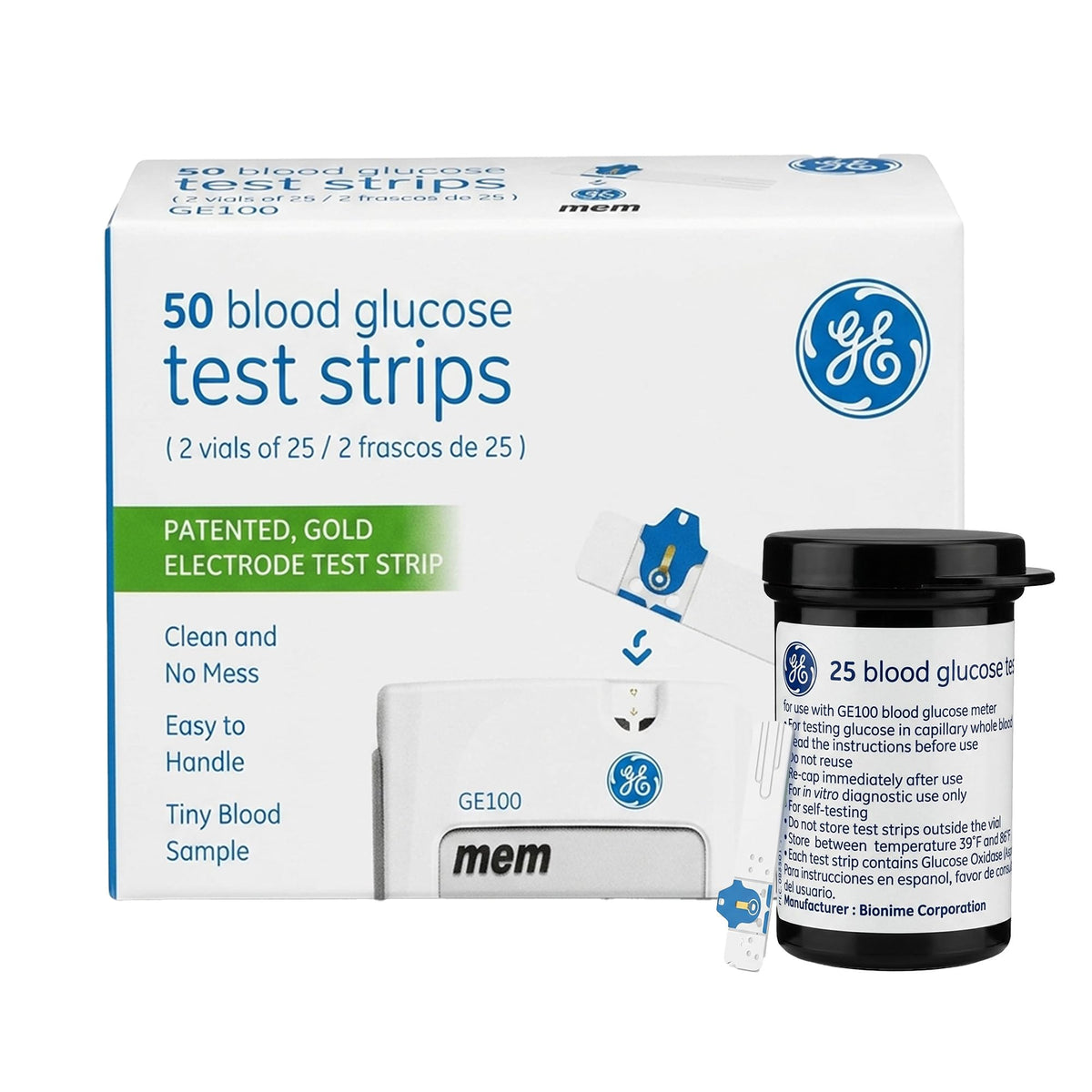 Blood Glucose Test Strips 50ct I731
