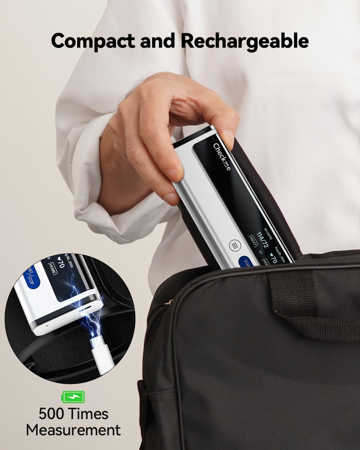 Upper Arm Blood Pressure Monitor with Bluetooth Cuff B219