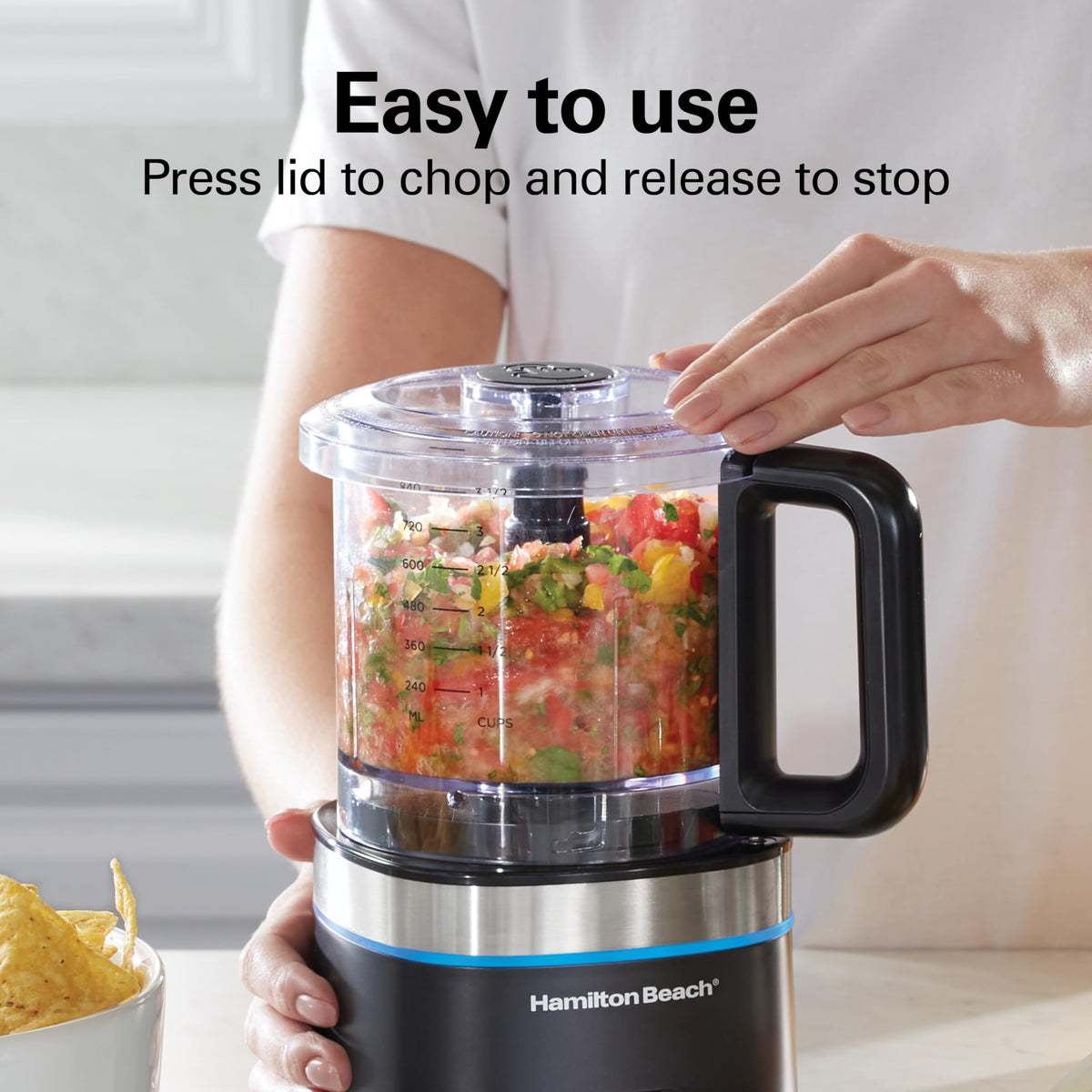 Cordless Mini Food Processor & Vegetable Chopper E12773