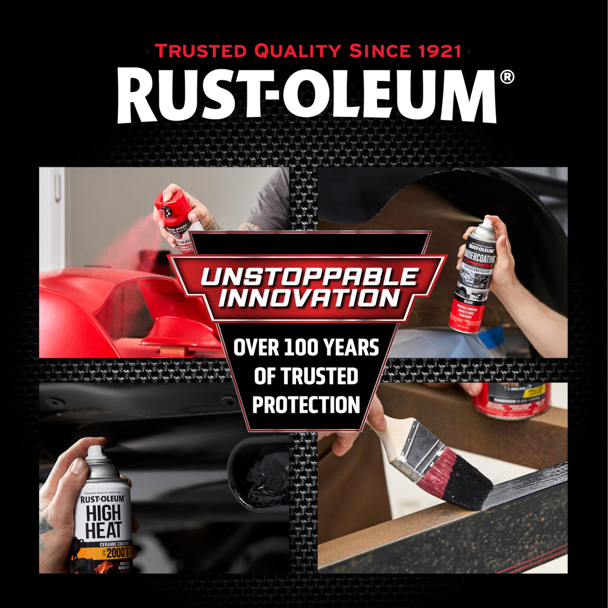 Black Rust Reform & Seal Coating Spray F224389