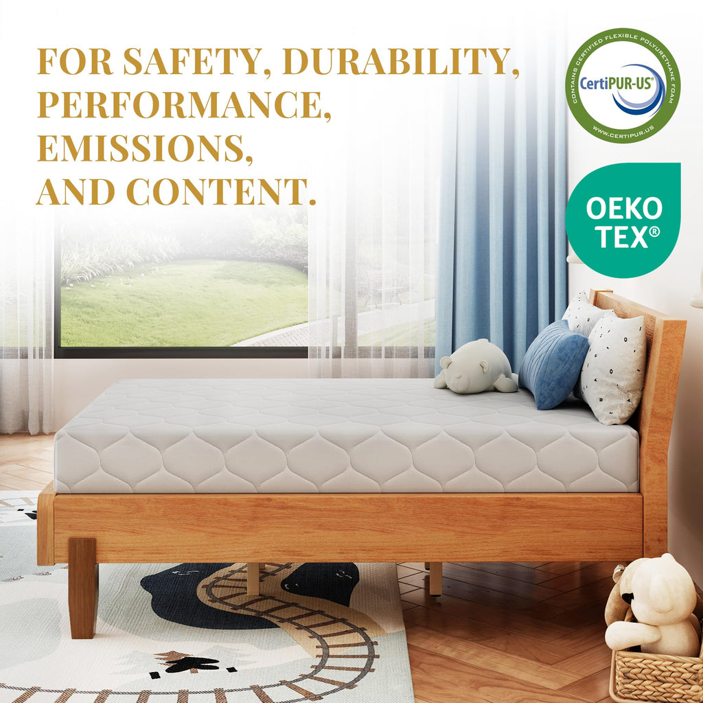 5 Inch Twin Size Memory Foam Mattress A82832
