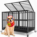 48 Inch Heavy Duty Black Dog Kennel X943
