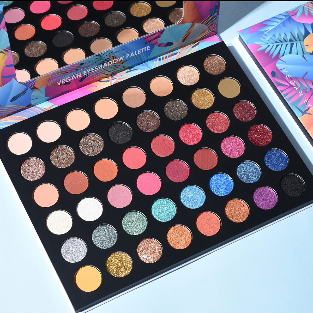 48 Colors Shimmer Glitter Eyeshadow Palette A295