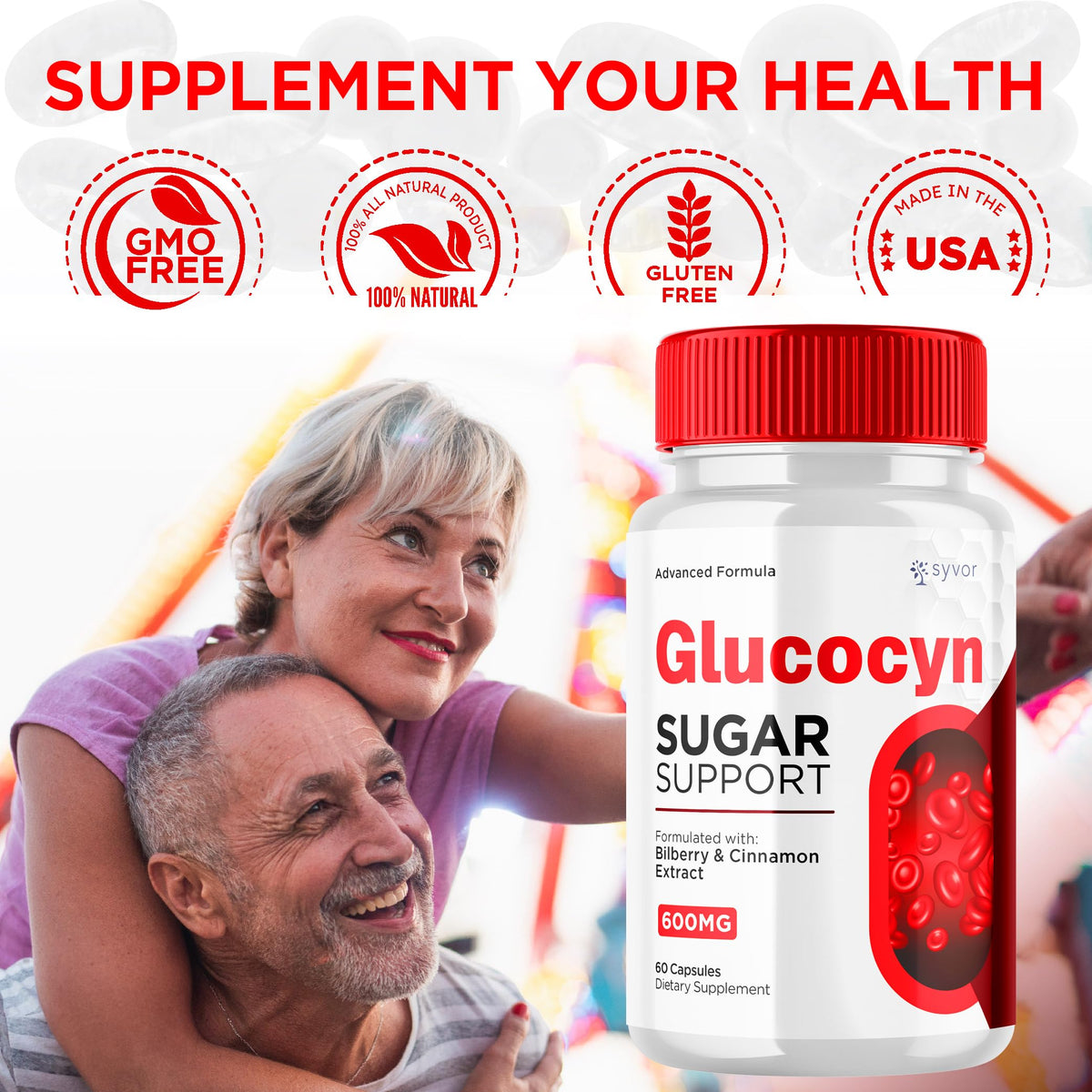 Glucocyn Capsules 300 Capsules S450