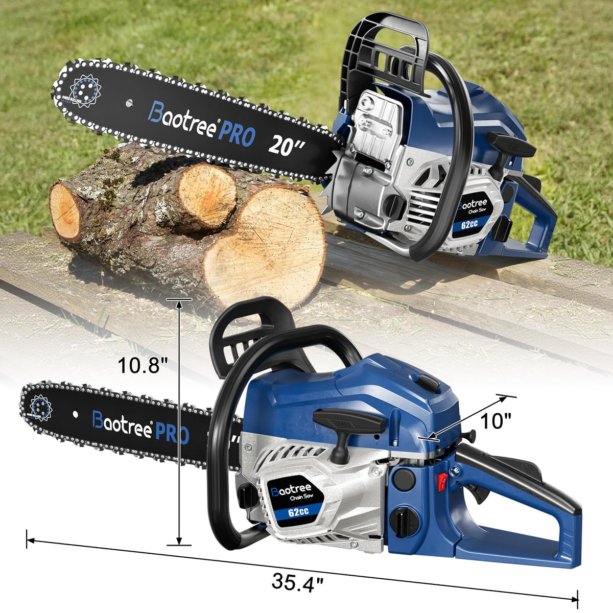 20 & 24 Inch Gas Chainsaw K1013