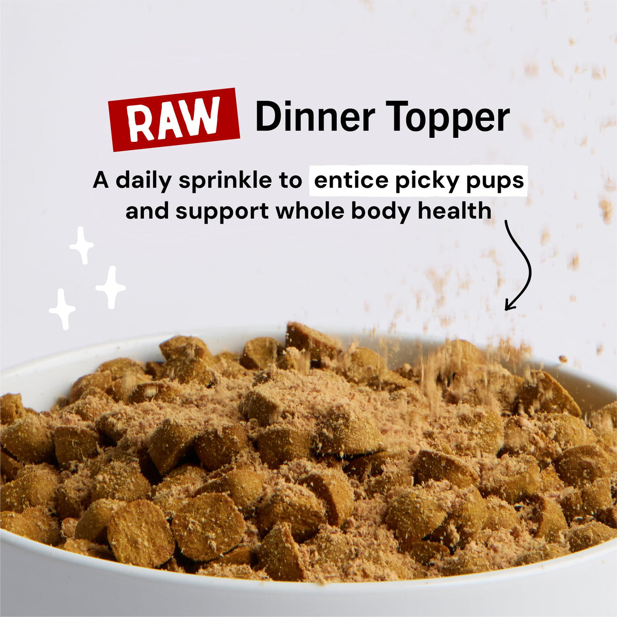 Freeze-Dried Grain Free Dog & Puppy Food Topper 7 oz Bag H26476