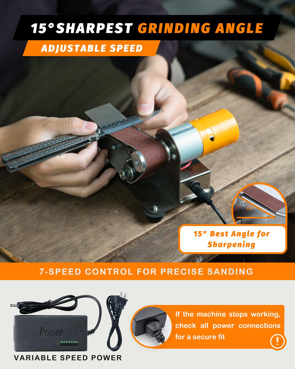 Mini Belt Sander H25019