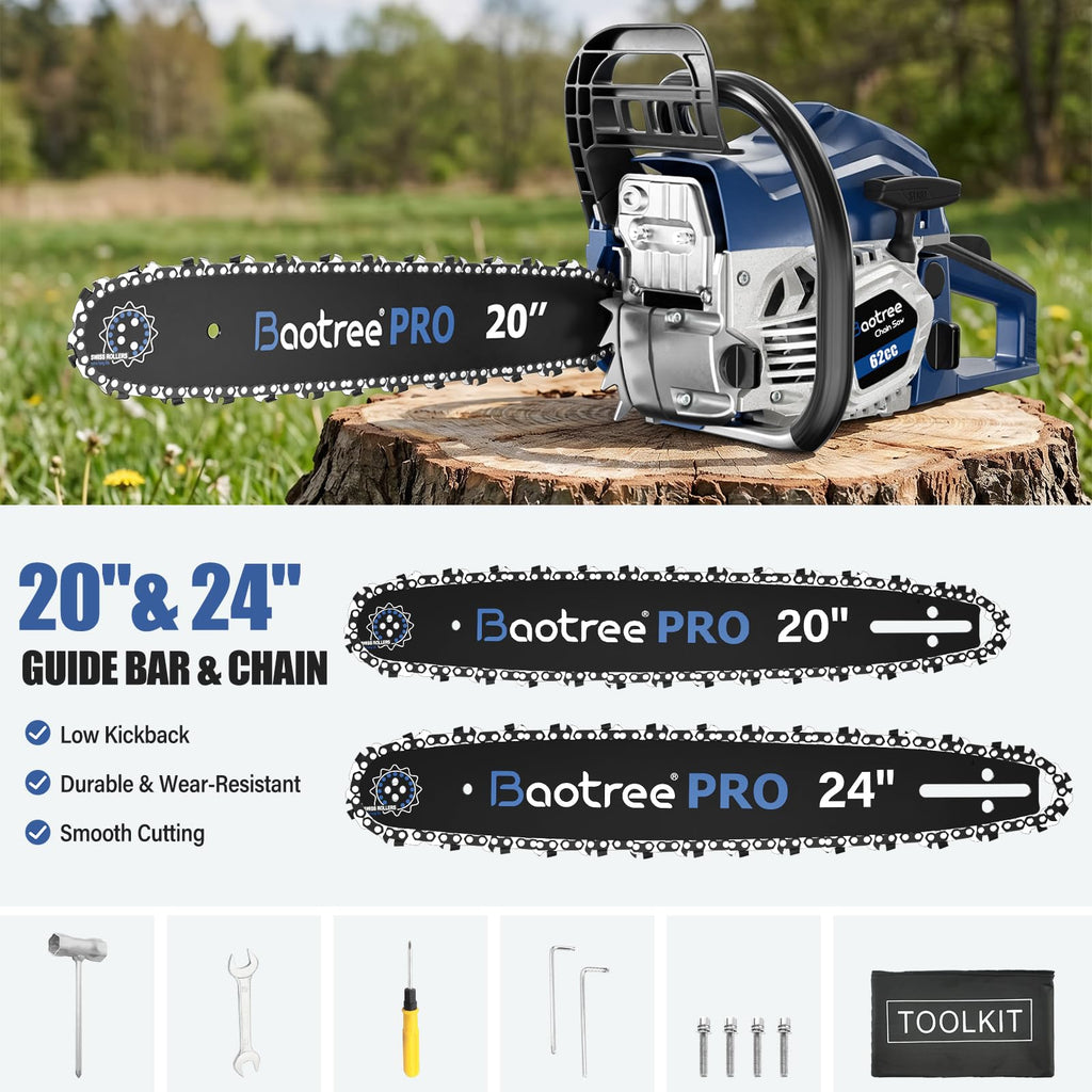 20 & 24 Inch Gas Chainsaw K1013