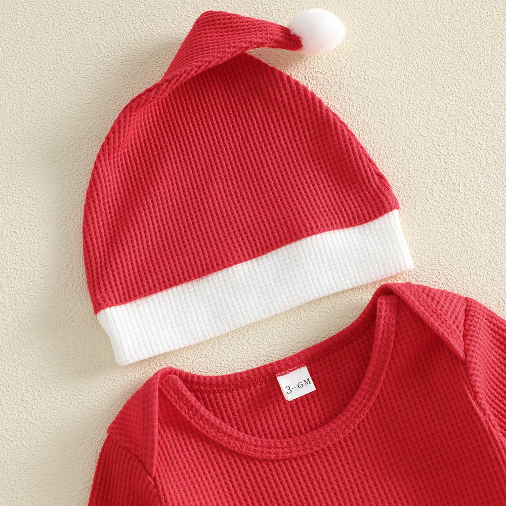 Baby Christmas Lights Romper + Santa Hat P945947