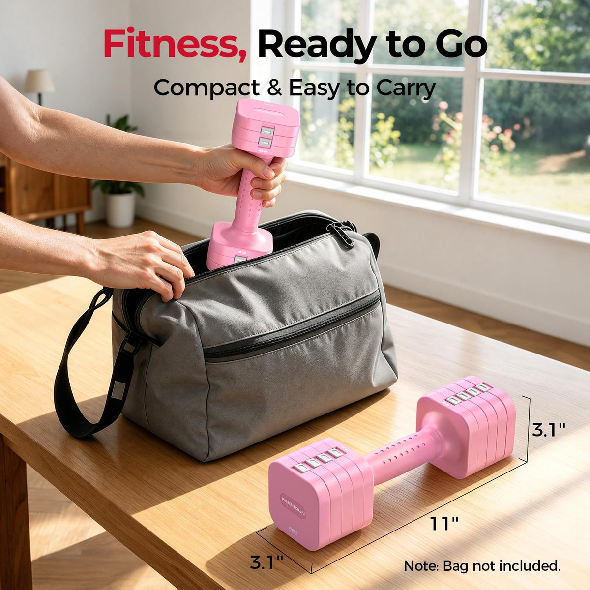 5-in-1 Adjustable Dumbbell Set X975690