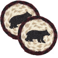 Braided Jute Woven Coaster Set of 2 G254922