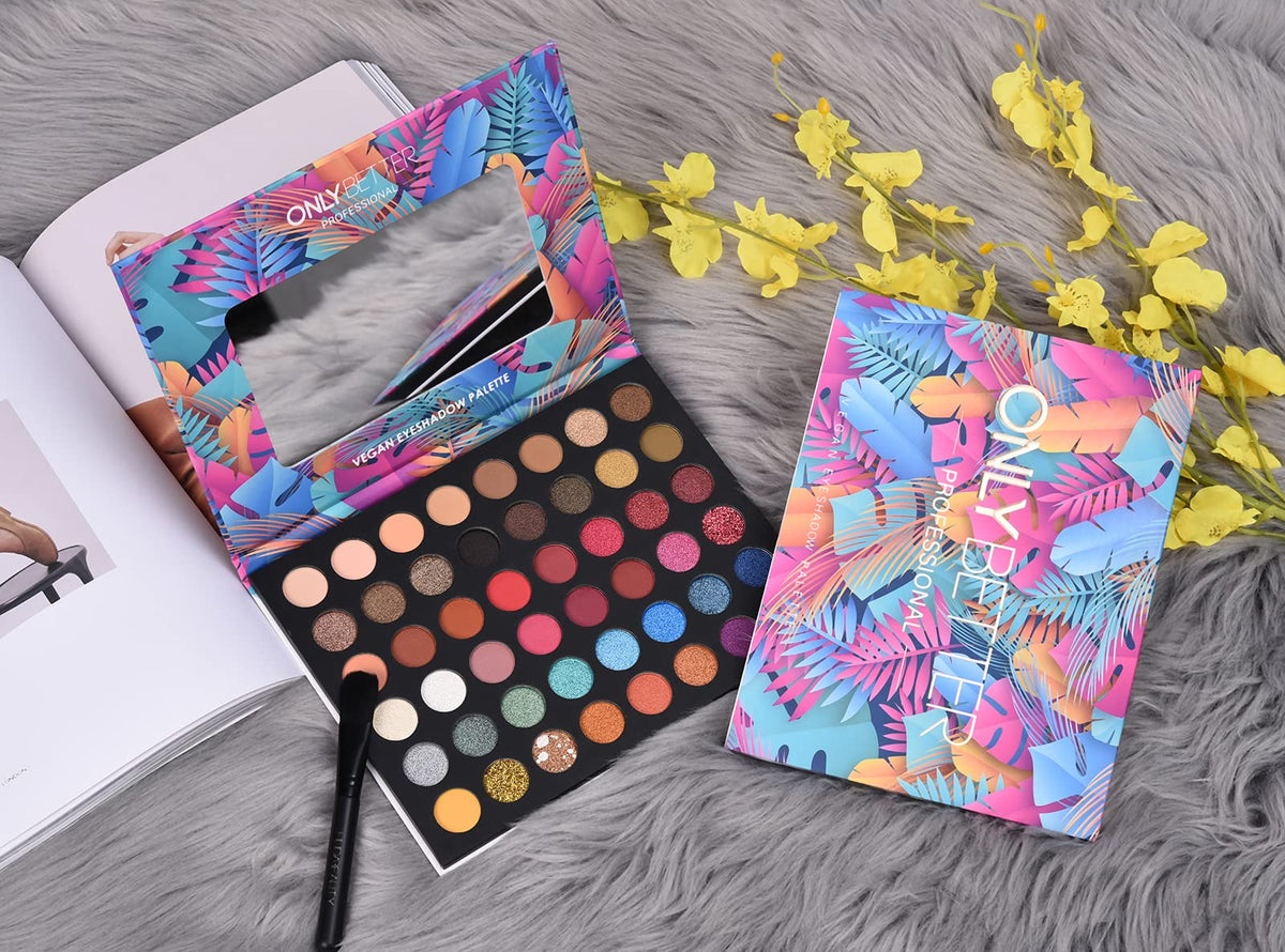 48 Colors Shimmer Glitter Eyeshadow Palette A295