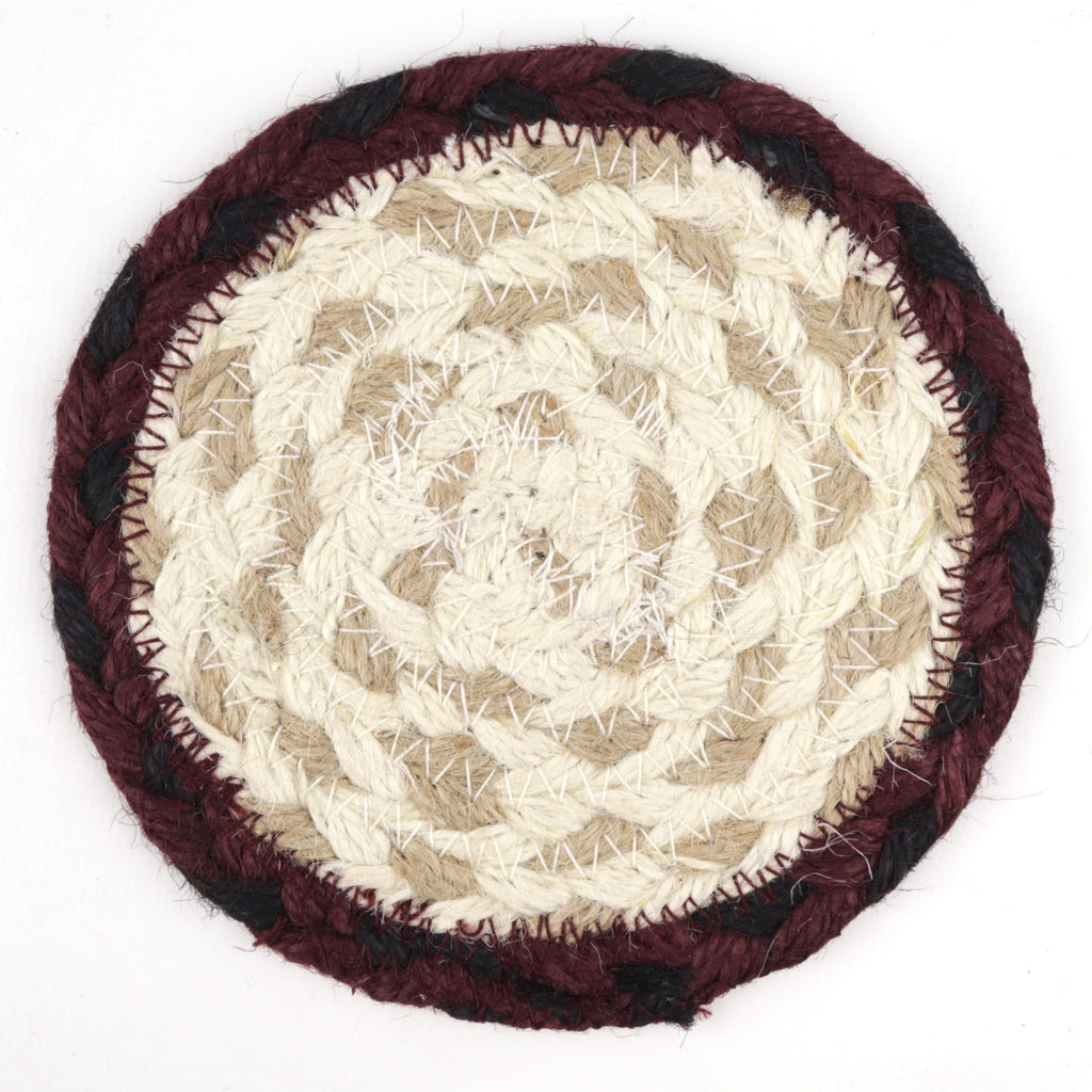 Braided Jute Woven Coaster Set of 2 G254922