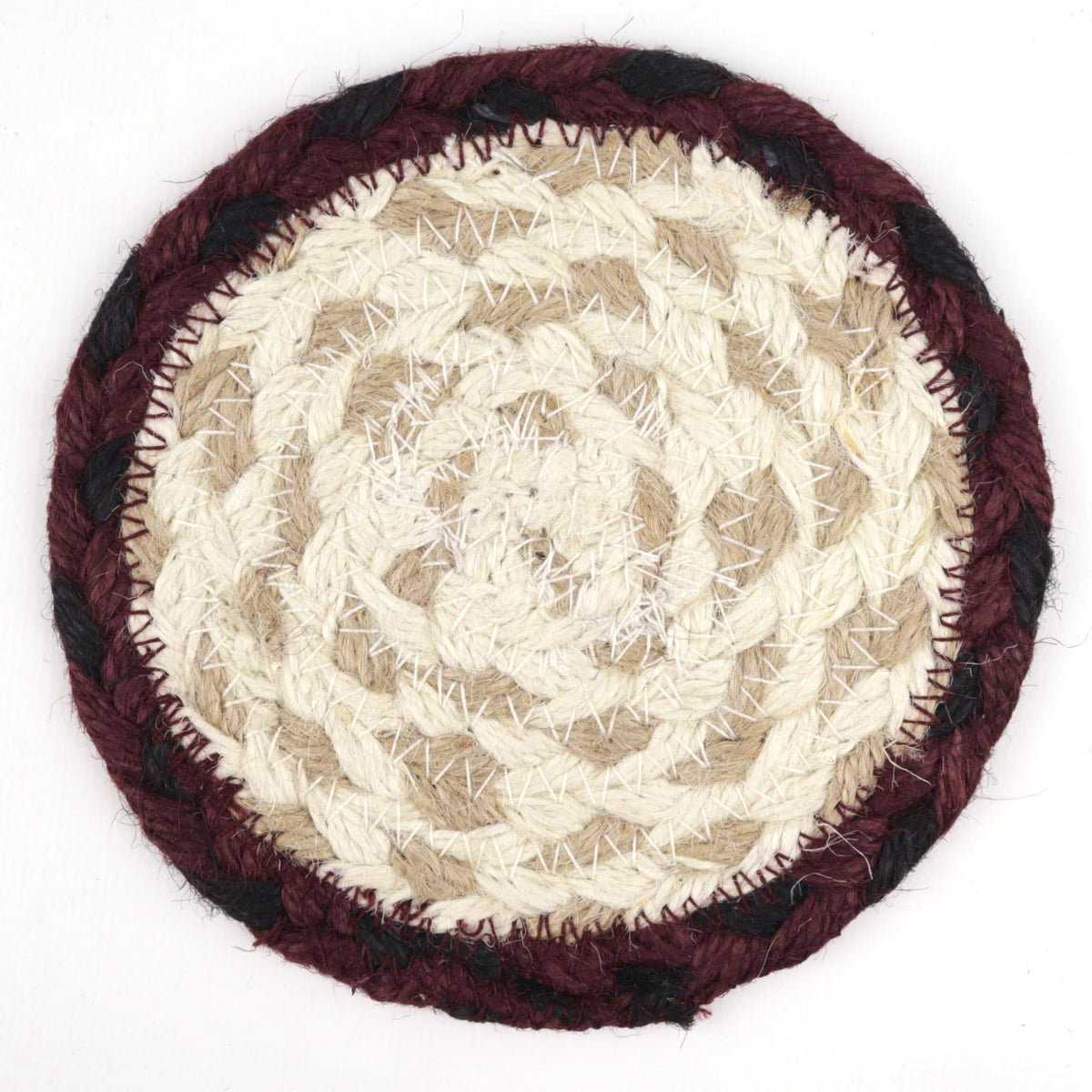 Braided Jute Woven Coaster Set of 2 G254922