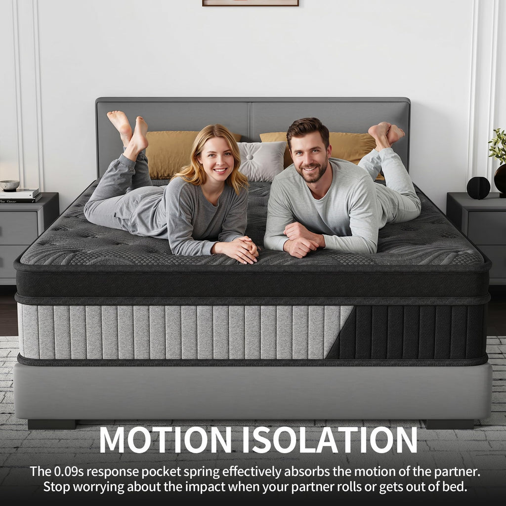 12 Inch Full Hybrid Memory Foam Mattress A599502
