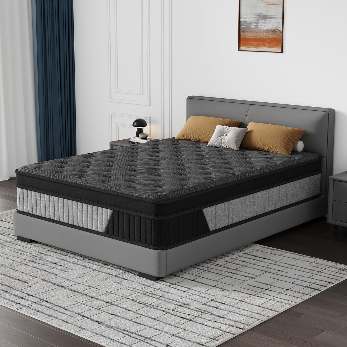 12 Inch Full Hybrid Memory Foam Mattress A599502