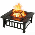 32 inch Outdoor Fire Pit with Grill O970