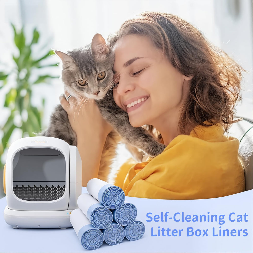 120 Count Self-Cleaning Cat Litter Box Liners N604312