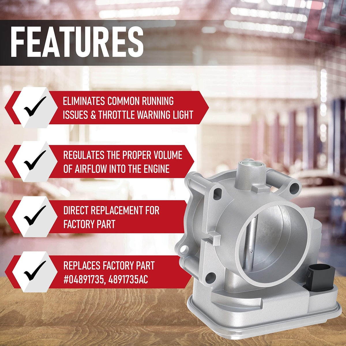 Electronic Throttle Body Assembly Z231